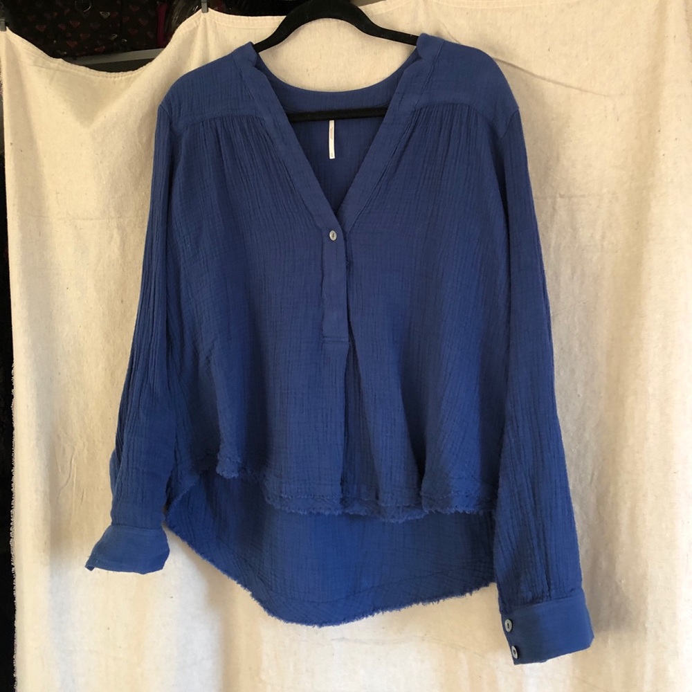 Free People Linen Shirt
